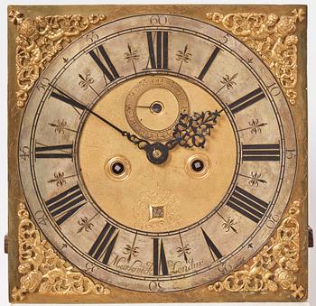 A George I walnut longcase clock by Markwick, London (father and son James M., active 1666-1730).