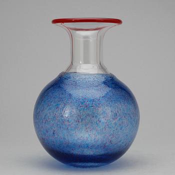 FLASKA, glas, Bertil Vallien, Kosta Boda.