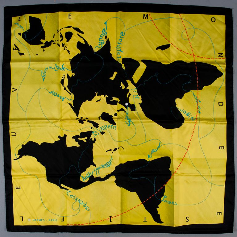 SCARF, "Le Monde Est Une Fleuve", Hermès.