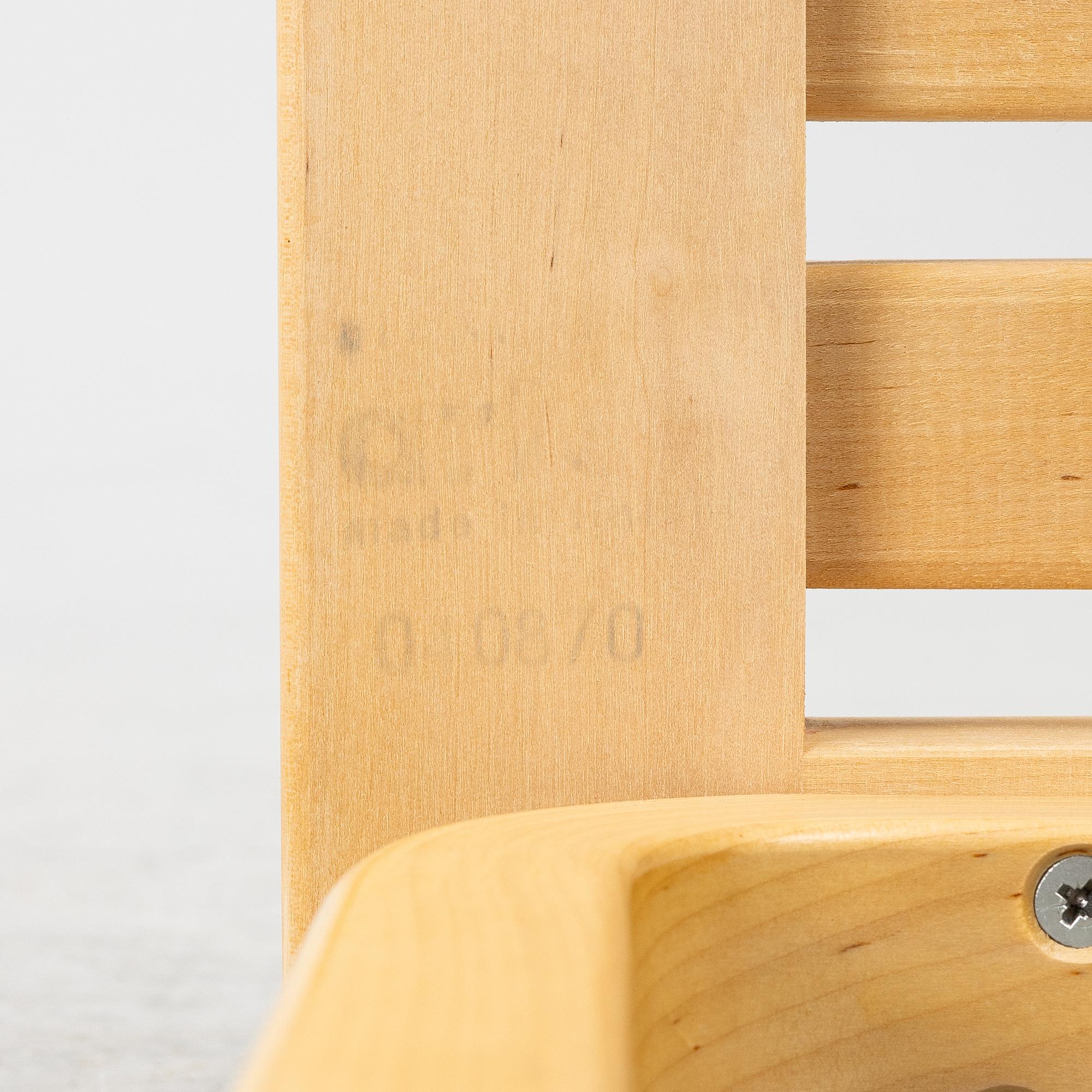Alvar Aalto, bench, model 153 B, Artek.