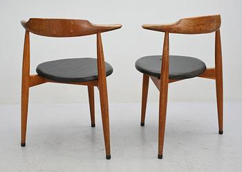 STOLAR, ett par, modell 4104, Hans J Wegner, Fritz Hansen.