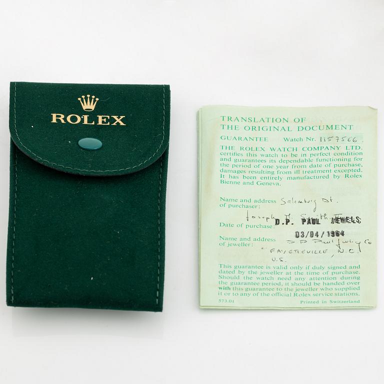 Rolex, Oyster Perpetual, Date, Chronometer, wristwatch, 34 mm.