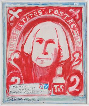 Gösta Werner, US stamp.