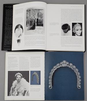 BOOKS, 5 vol. About Cartier Jewelry.