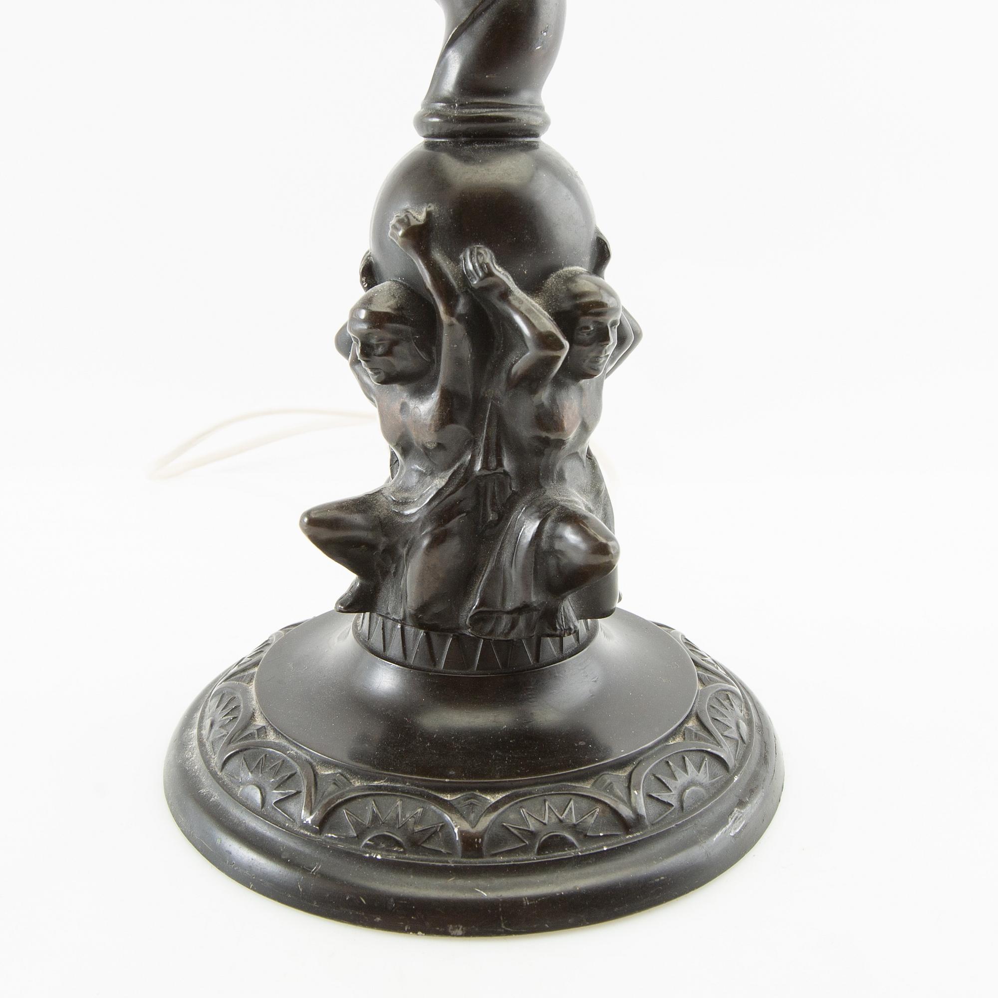 Bordslampa tidigt 1900-tal.