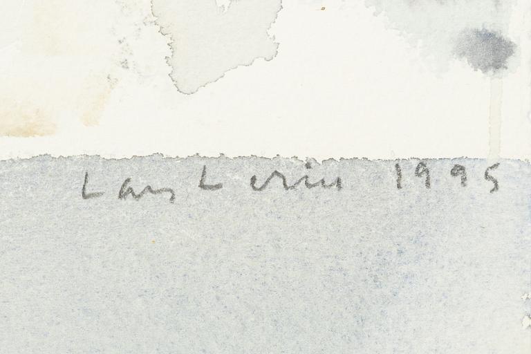 Lars Lerin, "Vinter i Värmland".