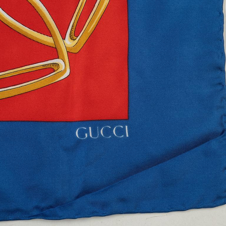 Gucci, scarf.