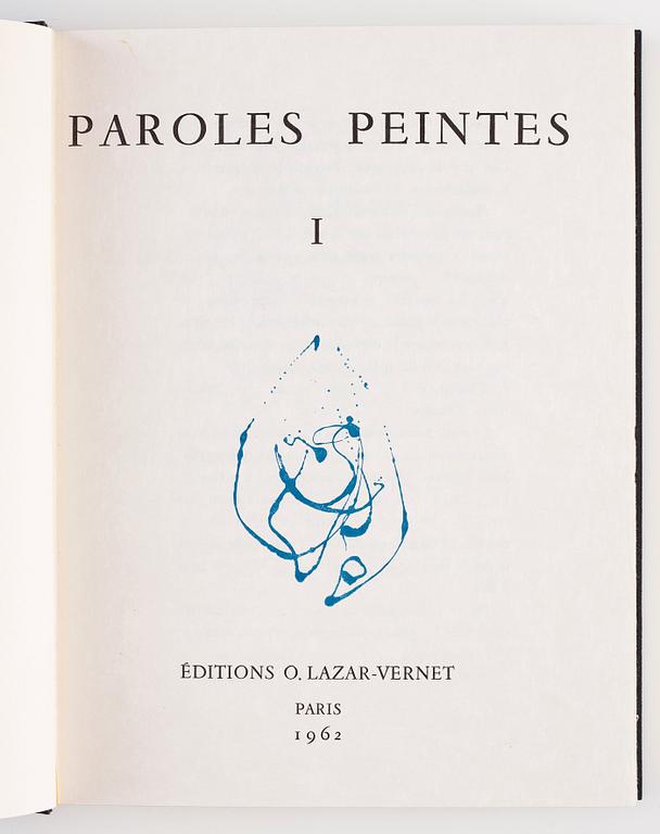 PORTFÖLJ, "Paroles Peintes I+II" (41).