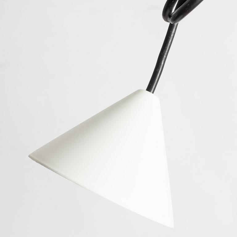 Arne Jacobsen, ceiling lamps, a pair, "Workshop lamp" Louis Poulsen, Denmark.