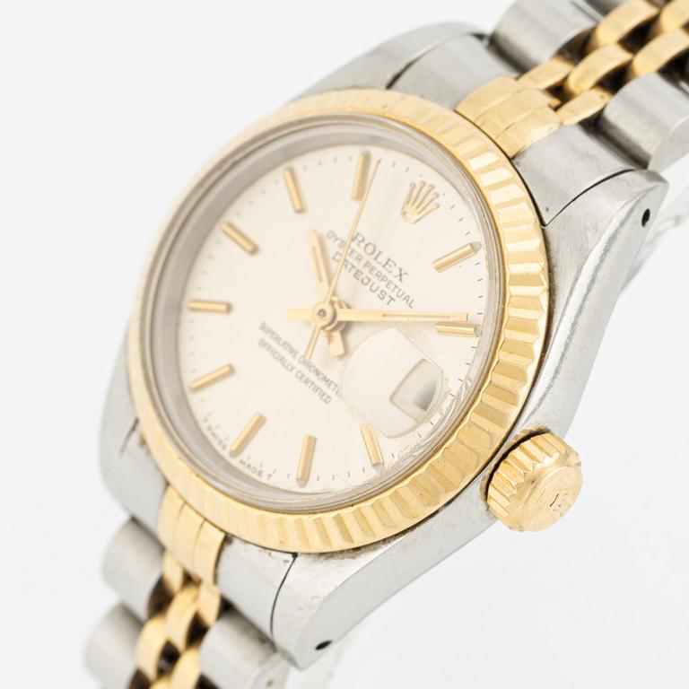 Rolex, Oyster Perpetual, Datejust, wristwatch, 26 mm.