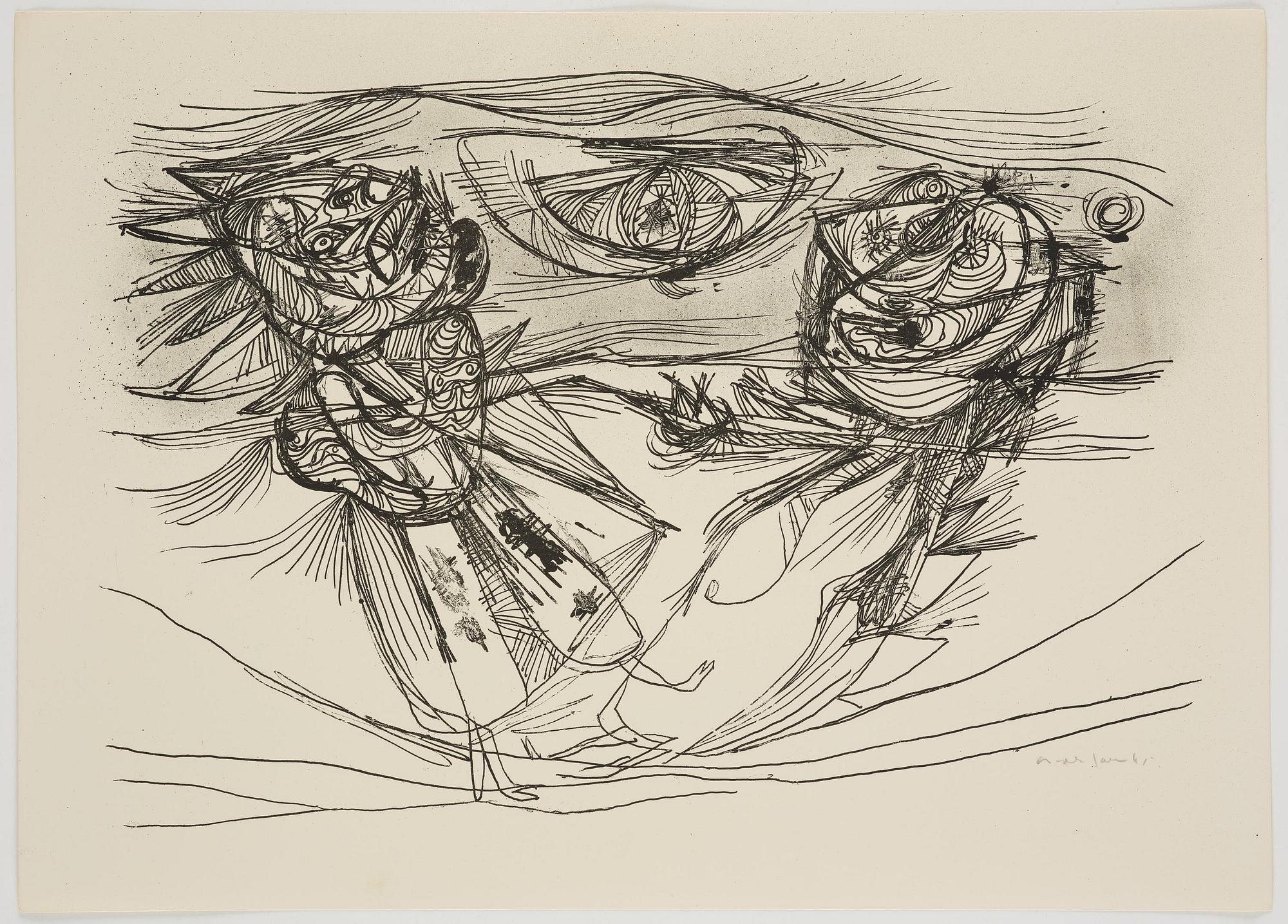 Asger Jorn, "8 Litografier".