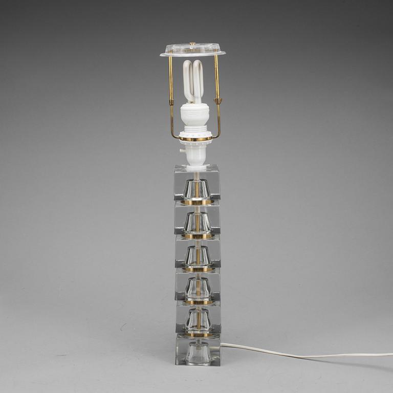 BORDSLAMPA, Carl Fagerlund, Orrefors, 1900-talets andra hälft.