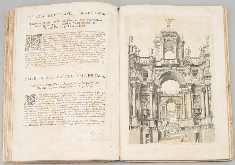 BOK, Andrea Pozzo: Prospettiva de pittori e architetti, Roma 1693.