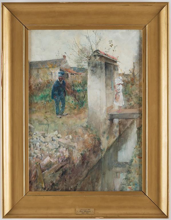 Carl Larsson, "I Montcourt".