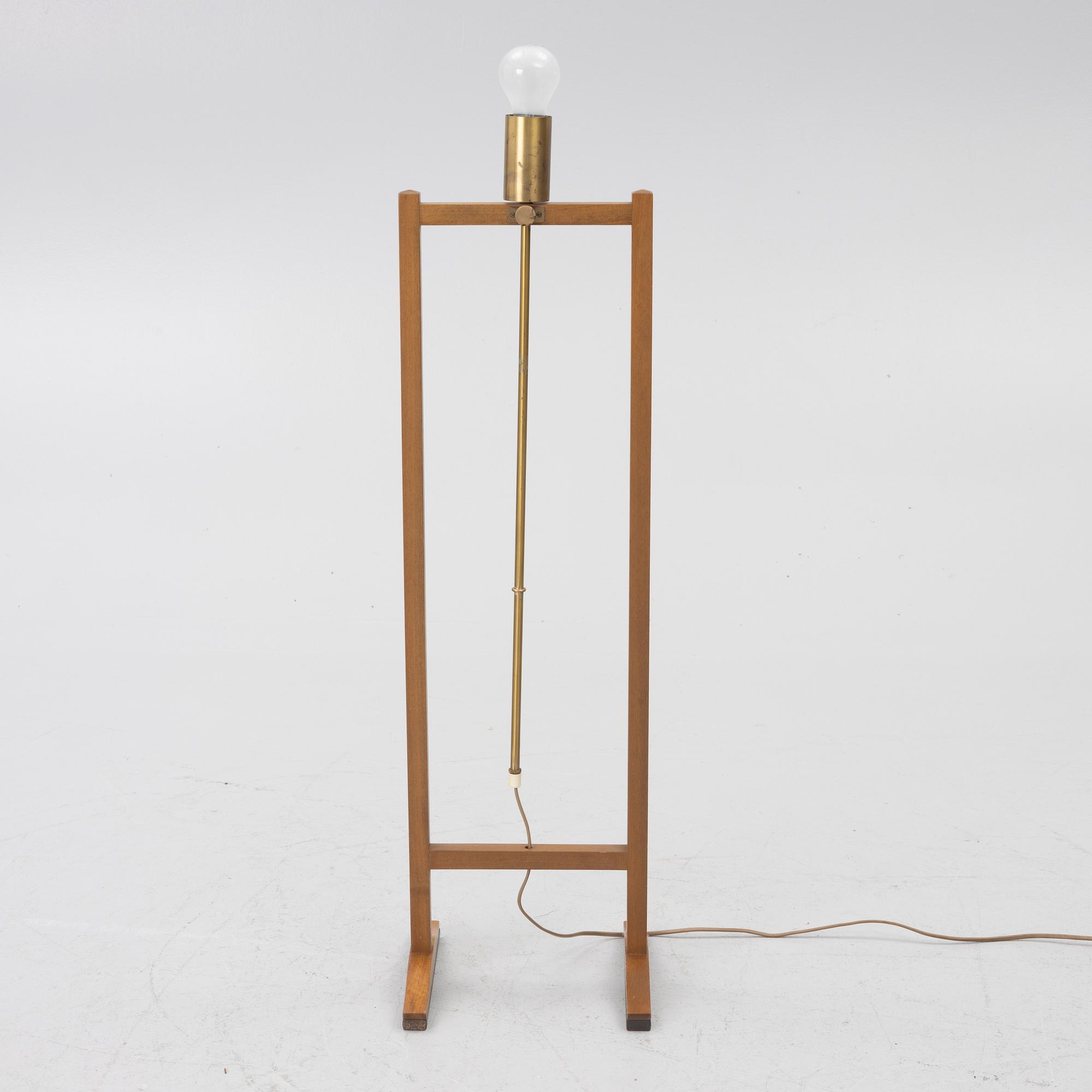 Josef Frank, Golvlampa, modell G 2548, "Kryckan", Firma Svenskt Tenn, före 1985.