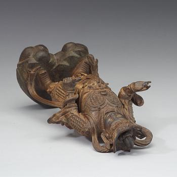 SKULPTUR, brons. Mingdynastin (1368-1644).