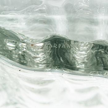 Timo Sarpaneva, skulptur, "Railo" (Råk) ur serien Finlandia signerad Timo Sarpaneva. Iittala 1964.