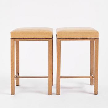 Otto Schulz, a pair of stools, Boet, Gothenburg 1930s.