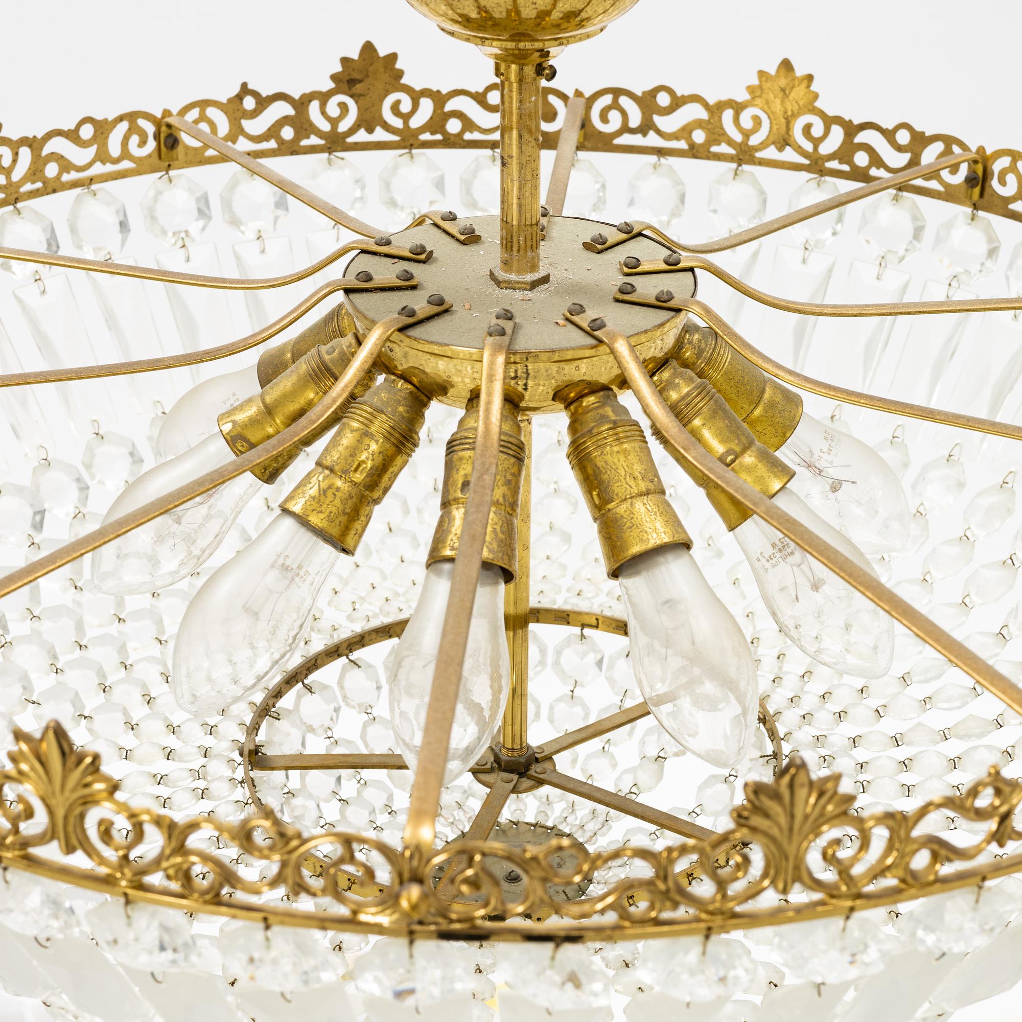 Takplafond, 1900-talets andra hälft.