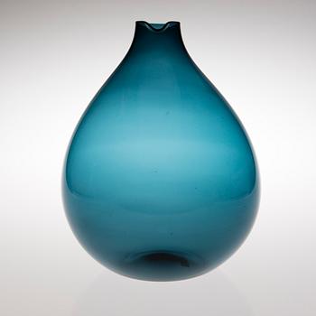 KJELL BLOMBERG, KARAFF, glas, Gullaskrufs glasbruk, 1960-tal.