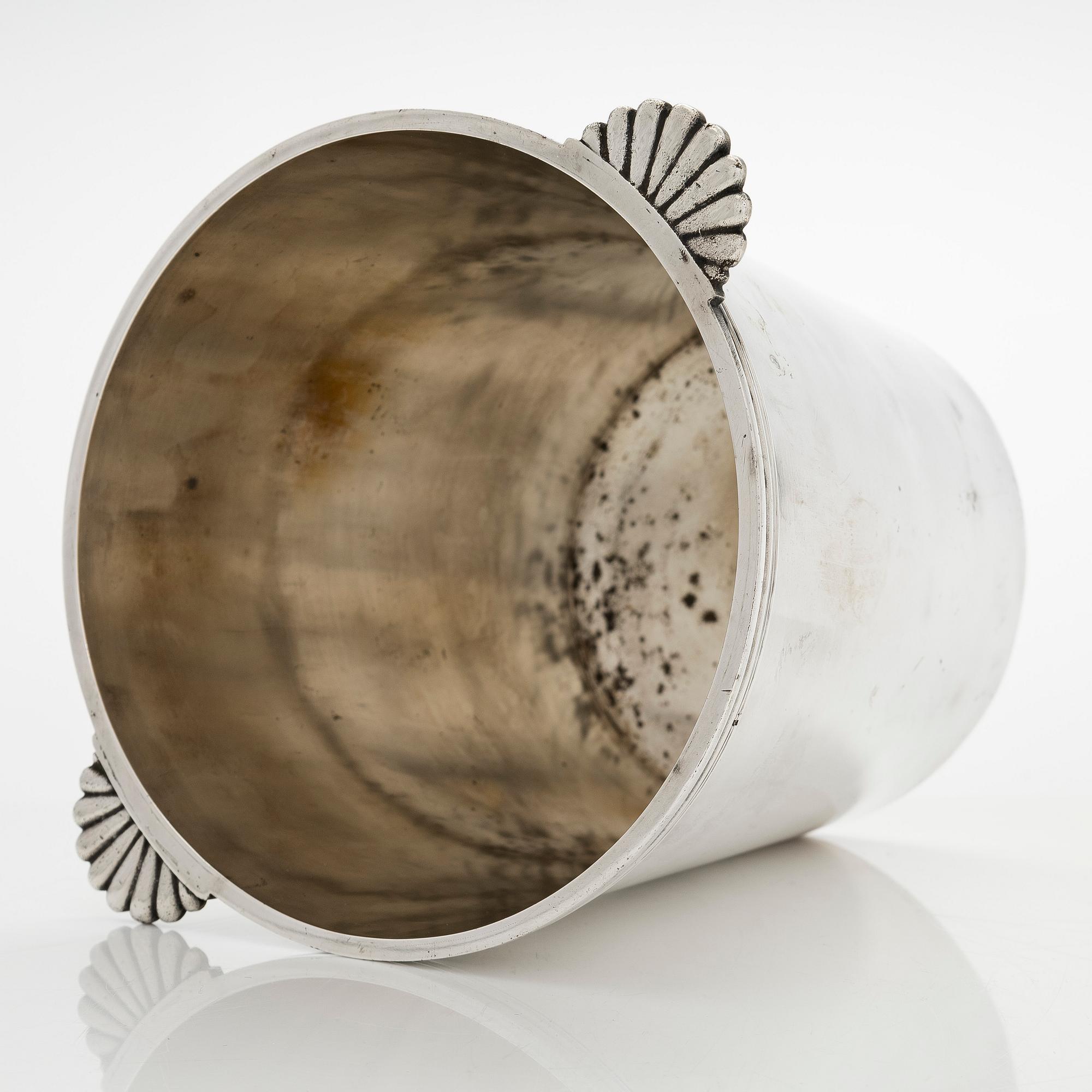Samppanjajäähdytin, Charles Heidsieck, Reims, n. 1920-30-luku.