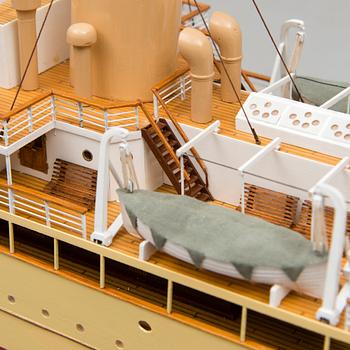 MODELLFARTYG, "Bore II", Åbo. Finland 1900-talets senare hälft.