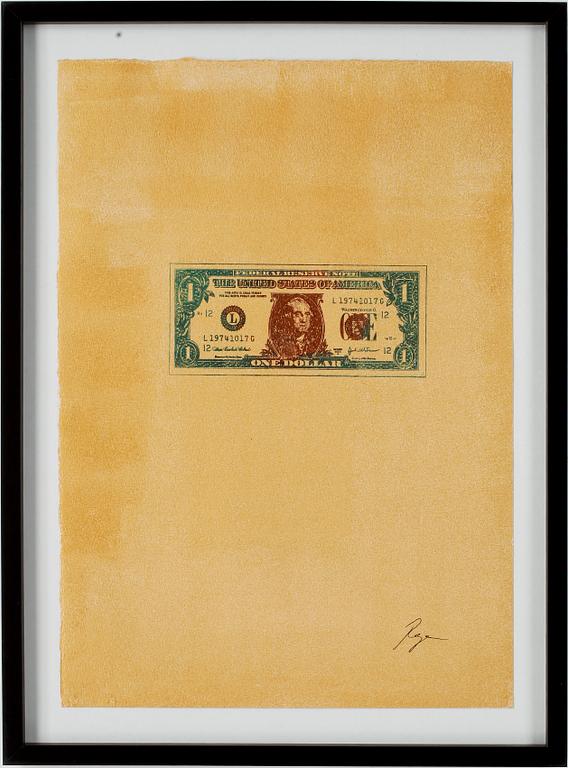 RICHARD RYAN, monoprint, signerad.