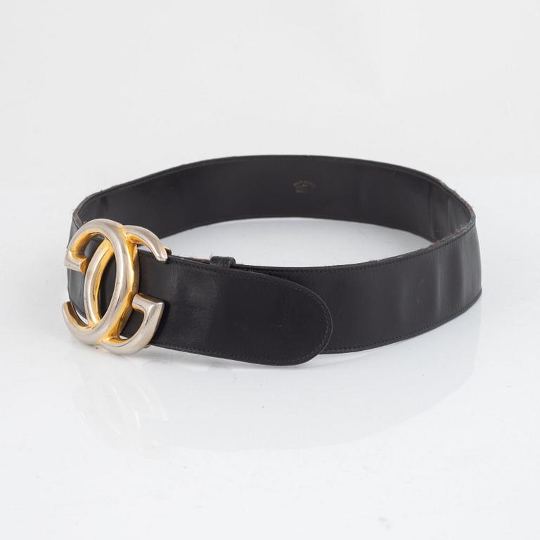 Gucci, skärp, vintage, 1960-tal, storlek 75.