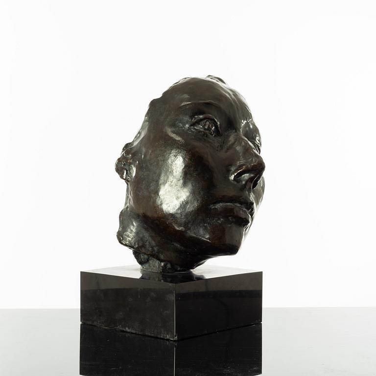 Gudmar Olovson, sculpture. Signed. Numbered. Foundry mark. Bronze, total height 49 cm, length 32 cm.