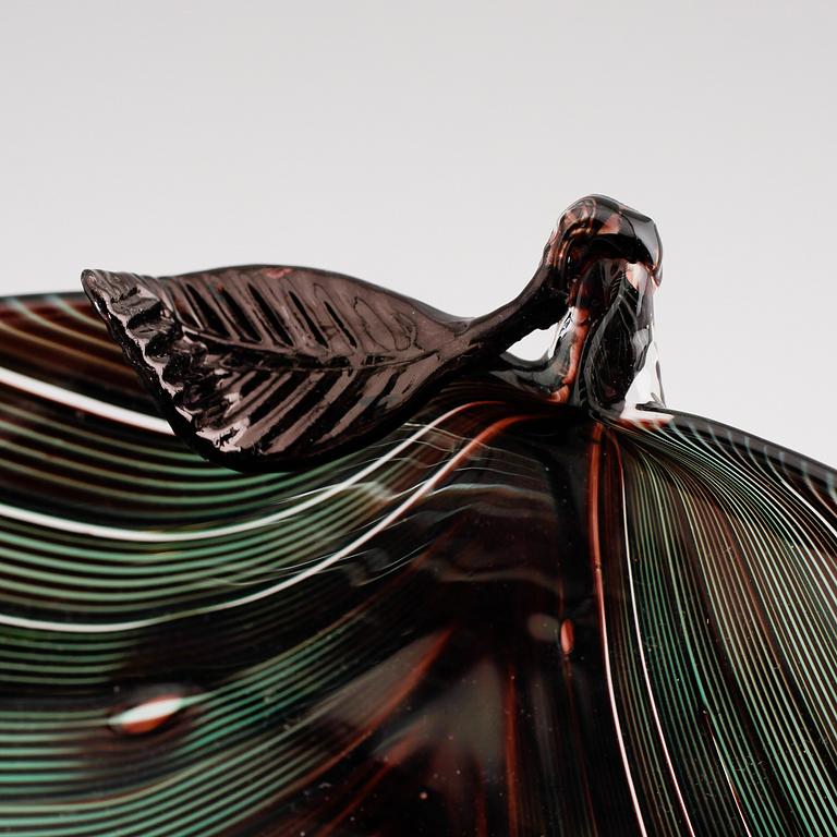 FAT, glas, Tyra Lundgren, signerad, Venini, Murano, Italien. formgiven 1938.