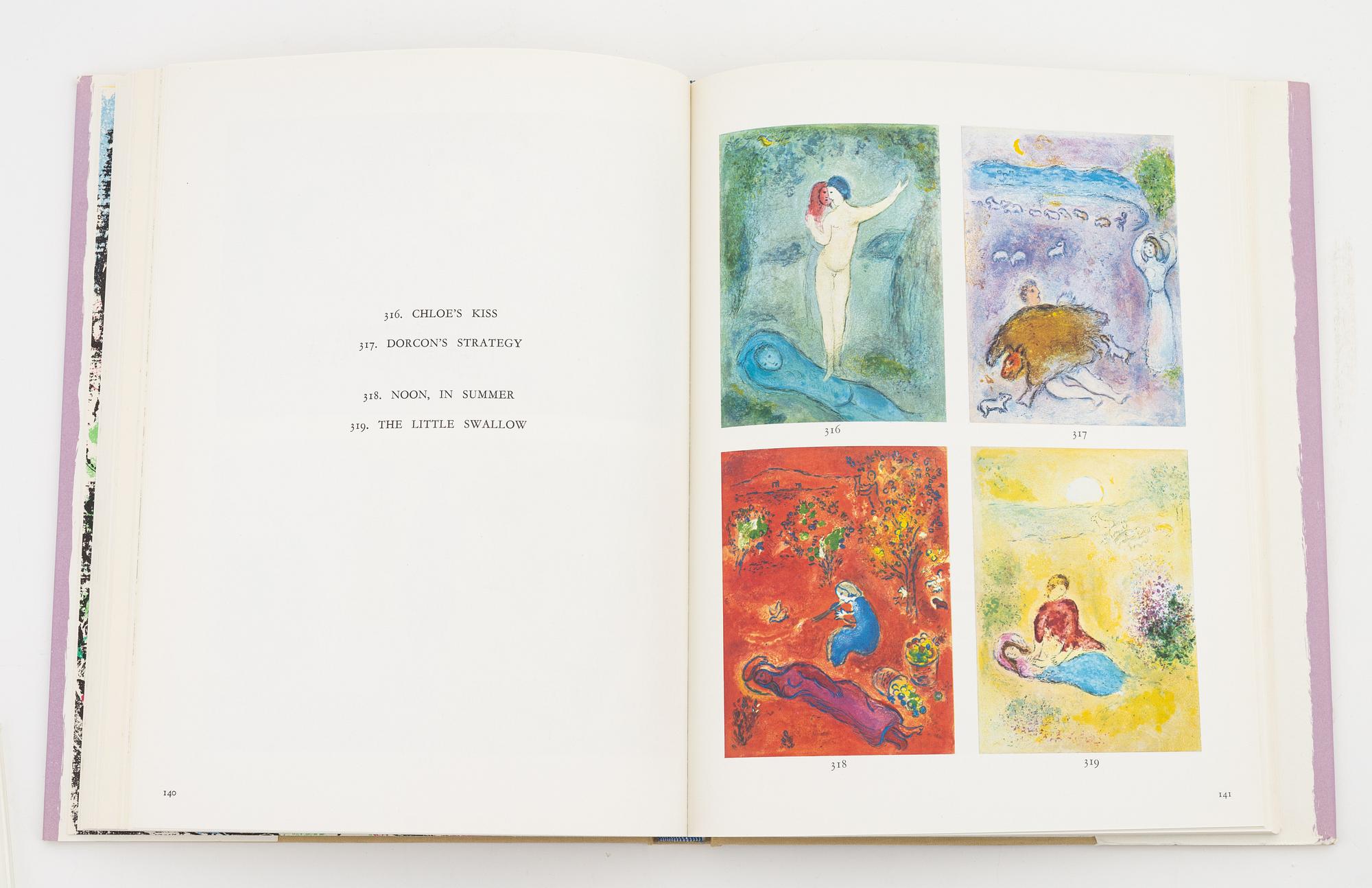 Book, "Chagall lithograph II. The Lithographs of Chagall 1957-1962", Fernand Mourlot, France, 1963.