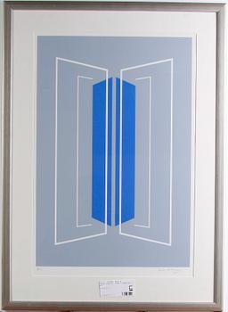 Eric H Olson · OLSON, ERIC H., Färglitografi. Sign o numrerad HC.
