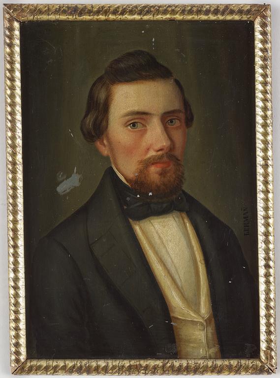 Carl Peter Lehmann, Mansporträtt,