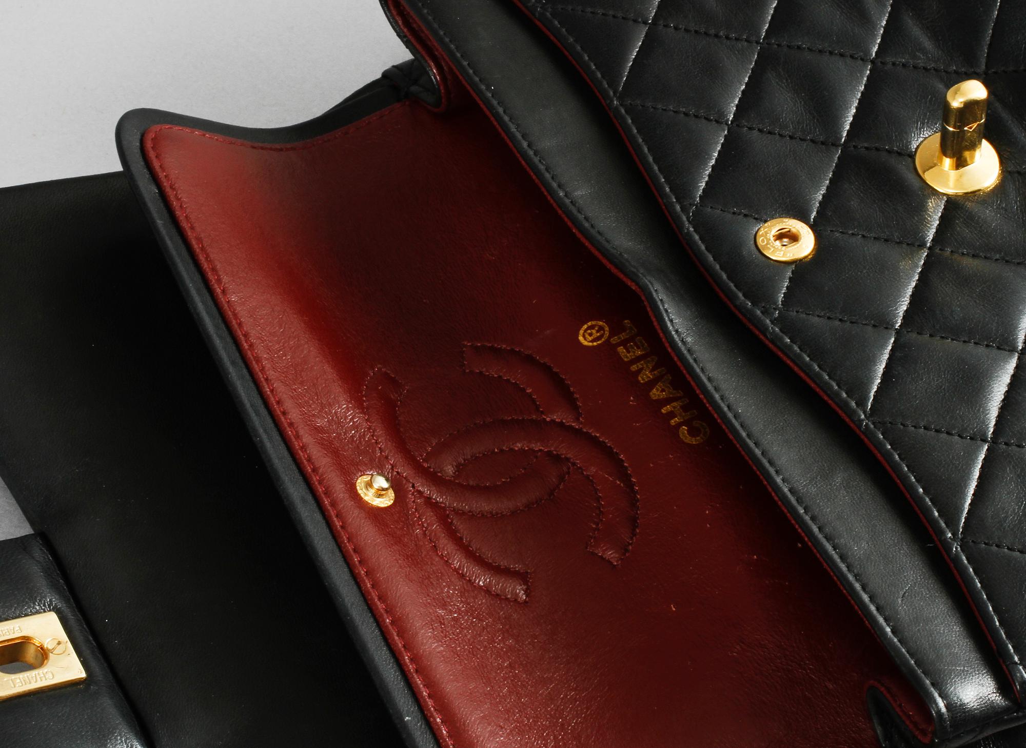 VÄSKA "Double Flap bag", Chanel.