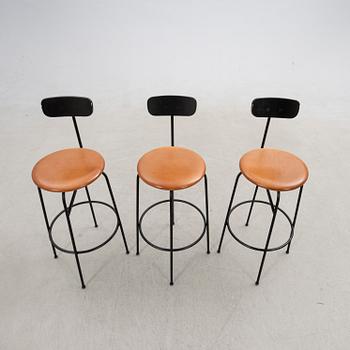 Afteroom, barstolar, 3 st, "Counter Chair" Audo, Danmark.