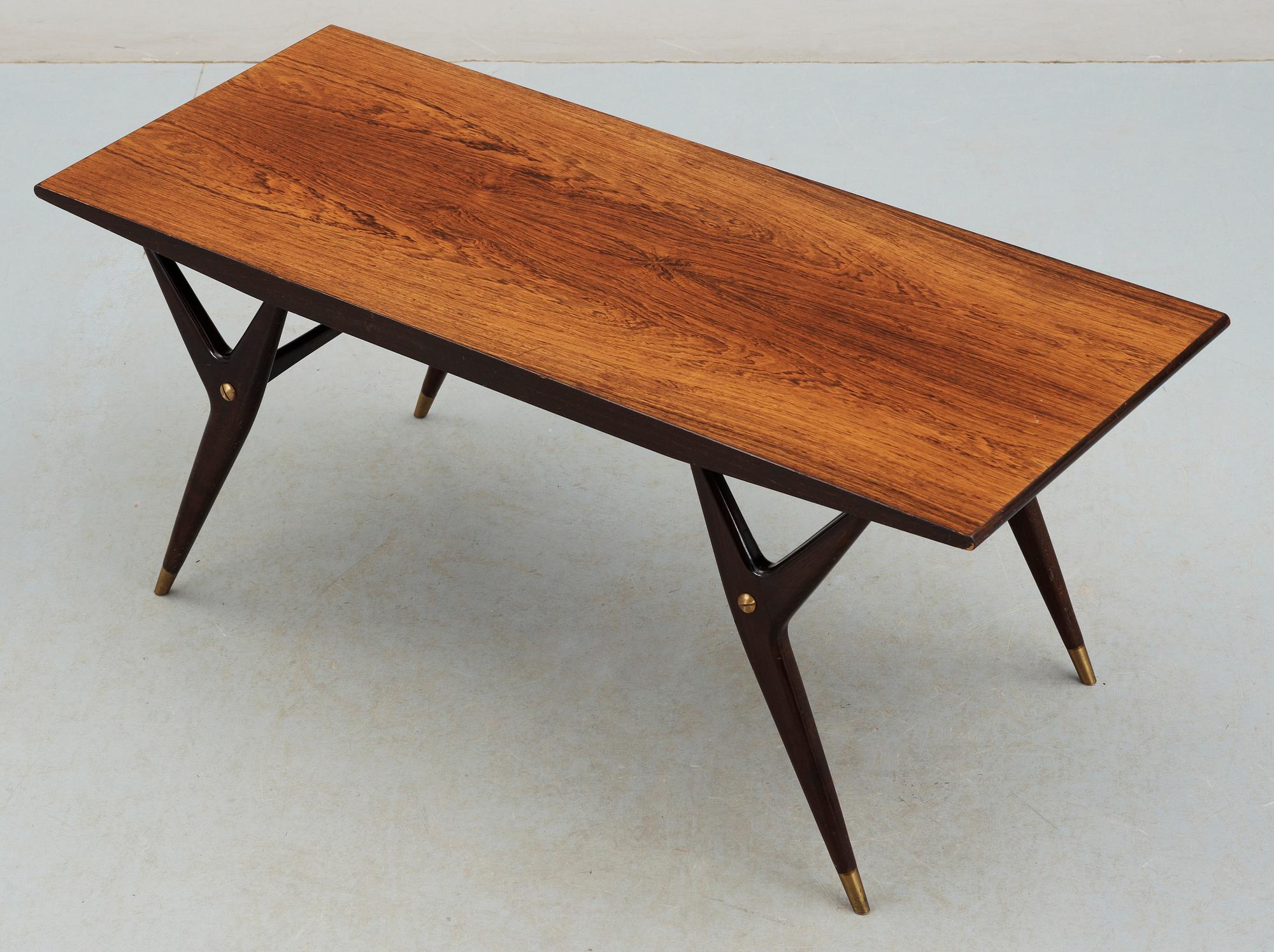 SOFFBORD, möjligen Ico Parisi, Slutarp, 1950-tal.