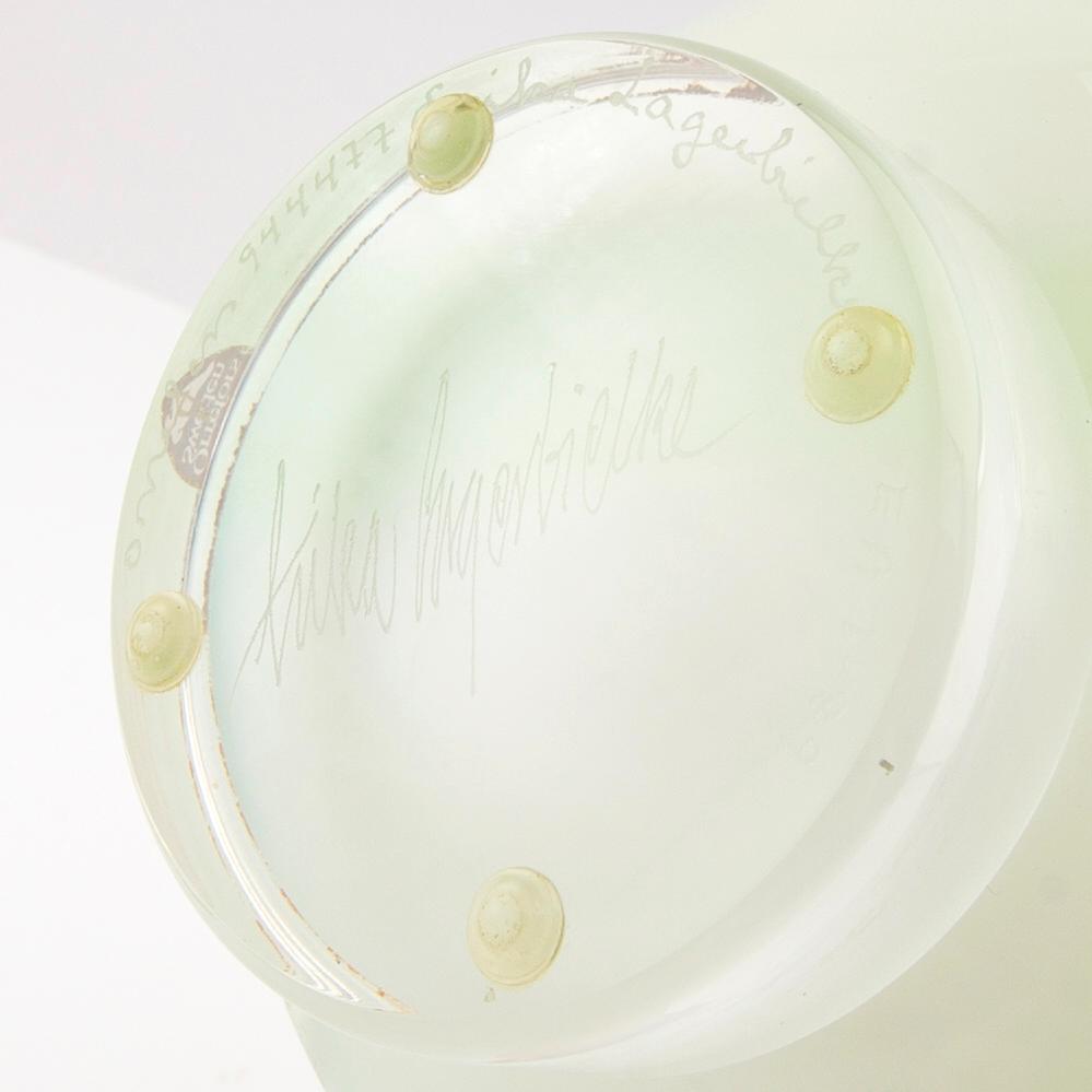 Erika Lagerbielke, vase signed and dated Orrefors 89.