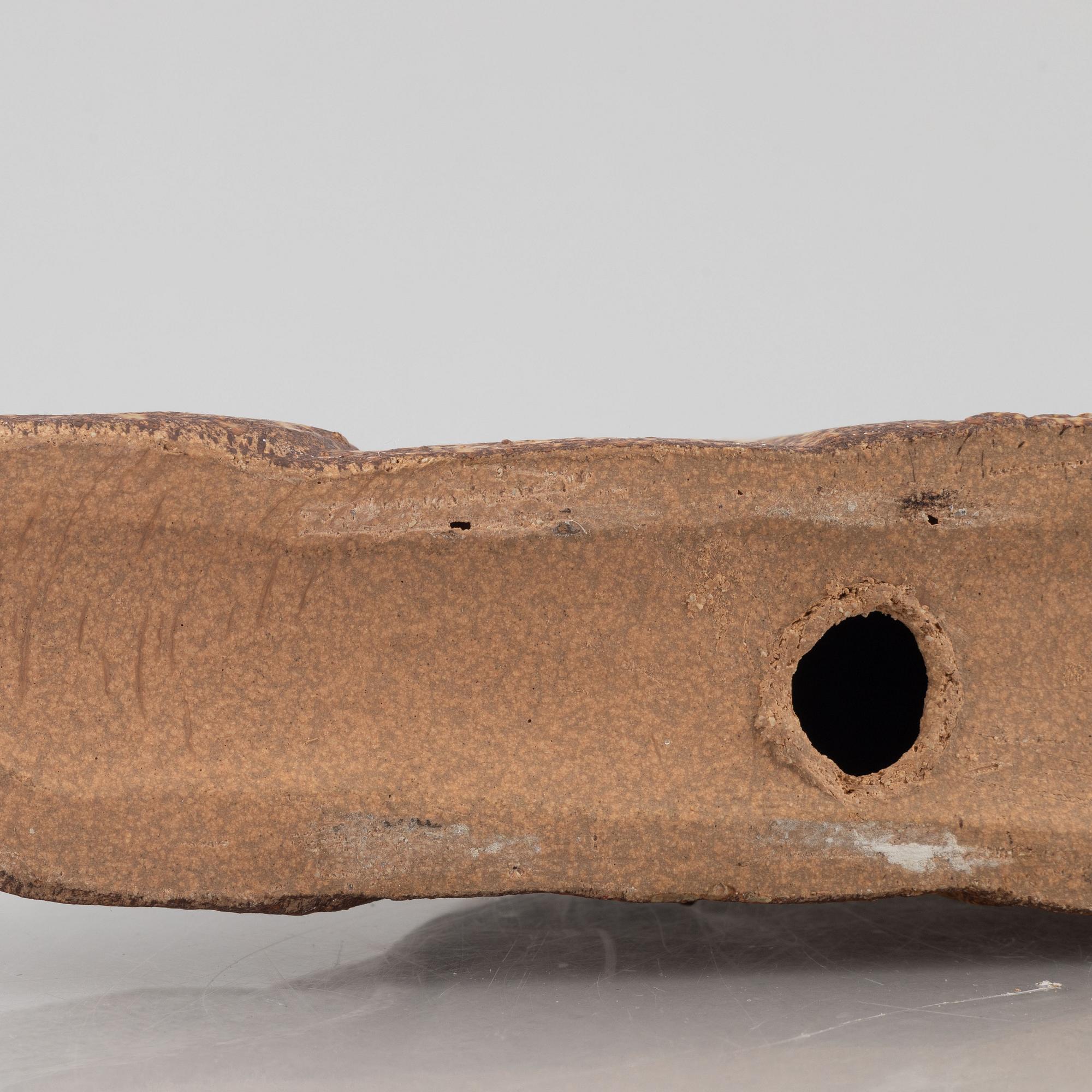 Lisa Larson, figurin, stengods, "Lejonpar", ur serien serien "Noaks Ark", Gustavsbergs Studio.