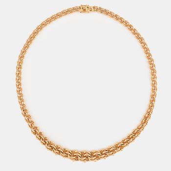 1006. A G Dahlgren & Co necklace in 18K gold.