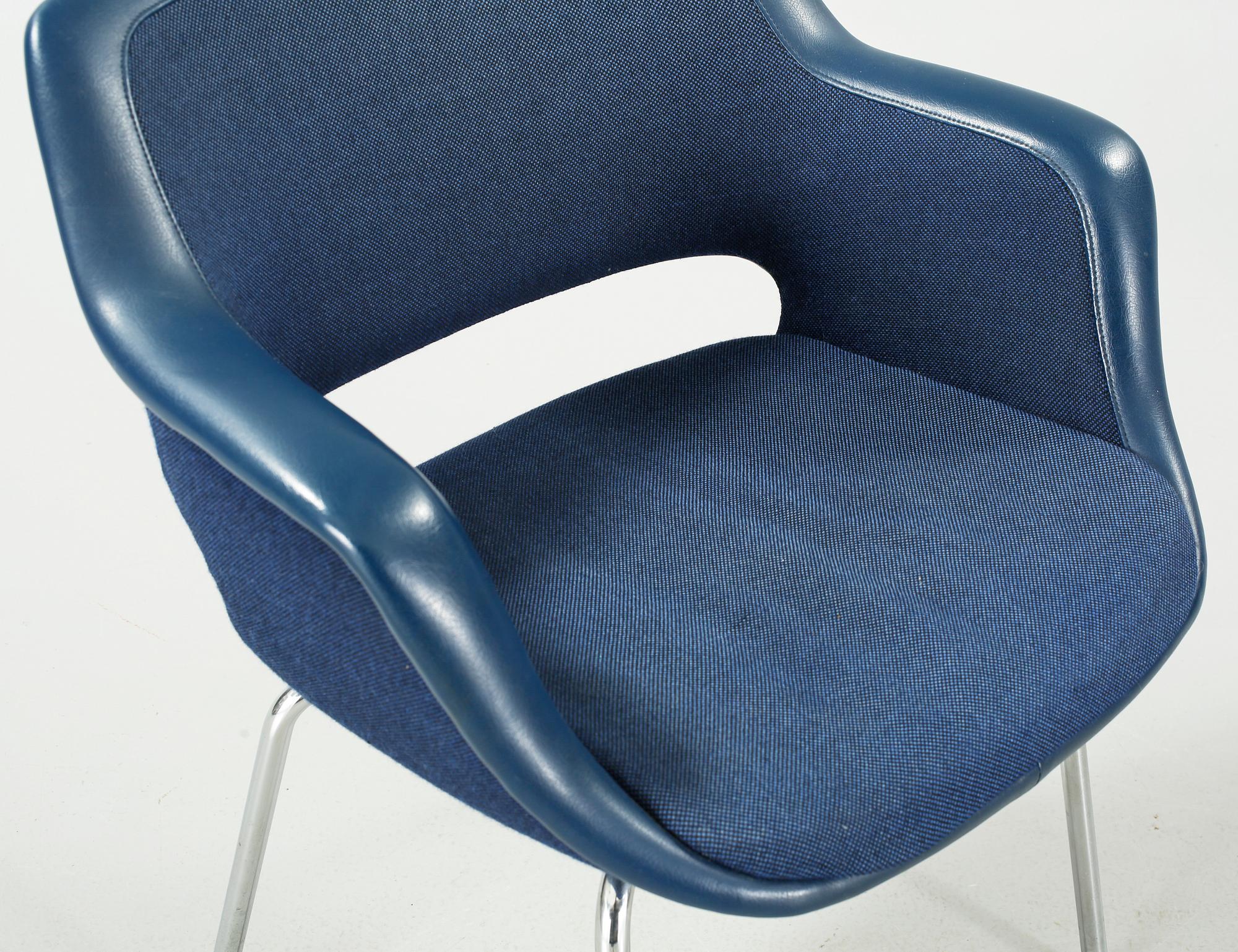 STOLAR, 3 st, "557/558"/"Kilta", Olli Mannermaa för Martela Oy, Finland, 1960-tal.