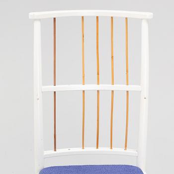 Josef Frank, a set of four model '2025' chairs, Firma Svenskt Tenn, Sweden.