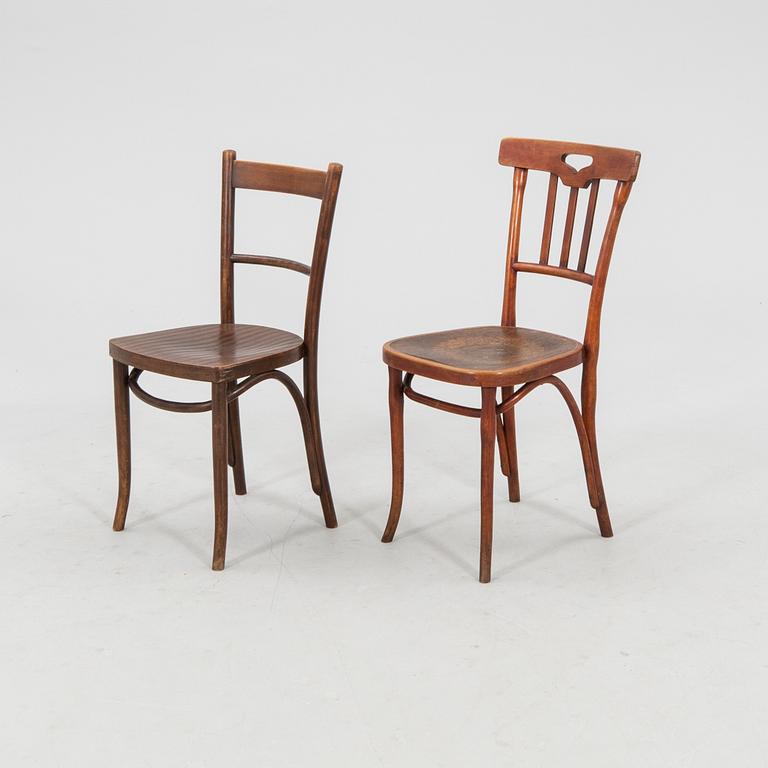 Stolar 6 st Thonet 1900-talets första hälft.