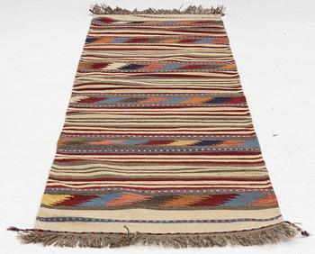 Persian kilim, 252 x 65 cm.