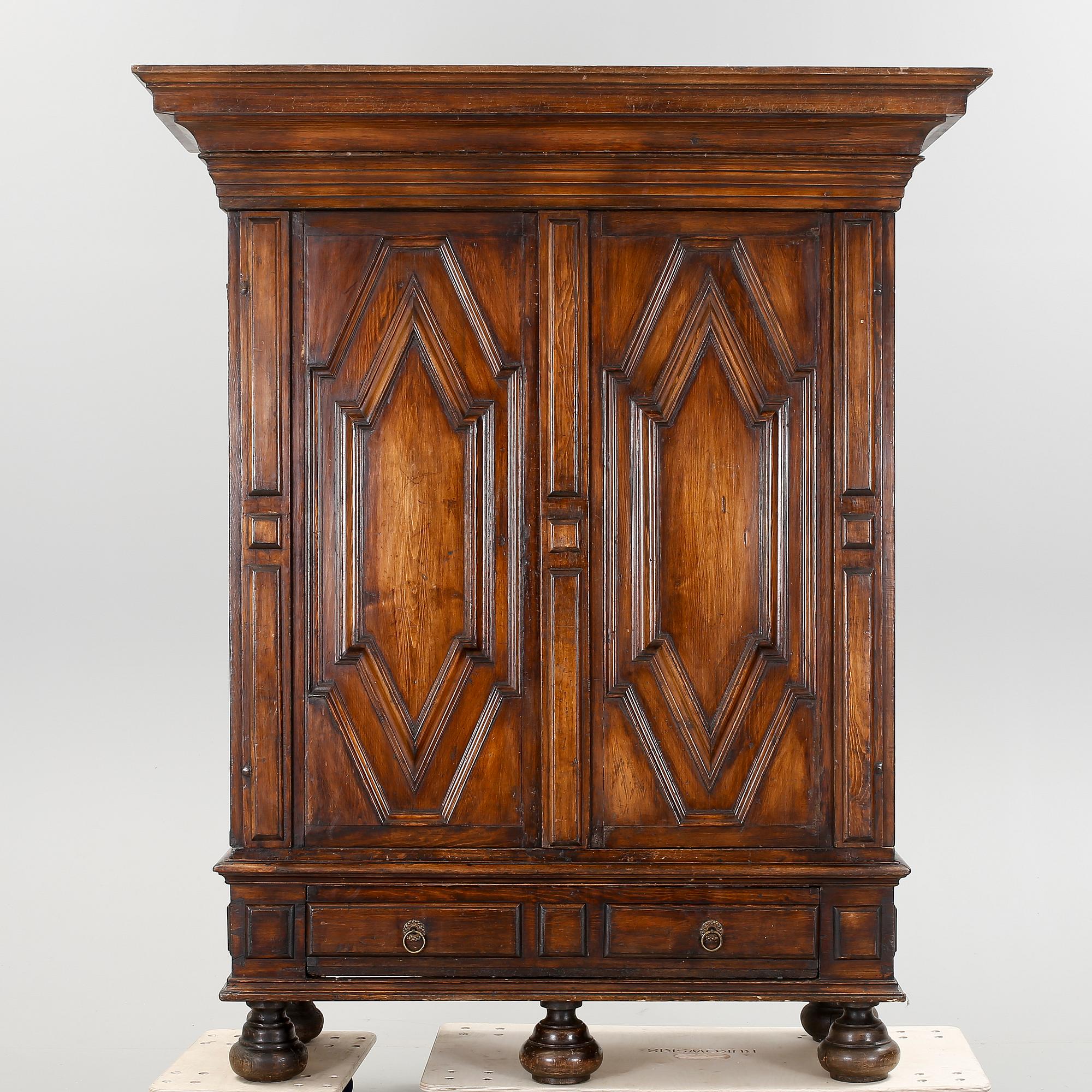 SKÅP, barock, 1700-tal.