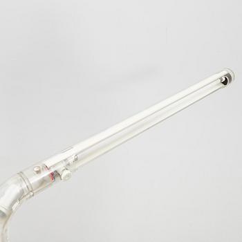 Anders Pehrson, bordslampa, "Tube", prototyp för Ateljé Lyktan, Åhus, omkring 1973.