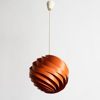 Louis Weisdorf, ceiling lamp, "Turbo", Lyfa, second half of the 20th Century.