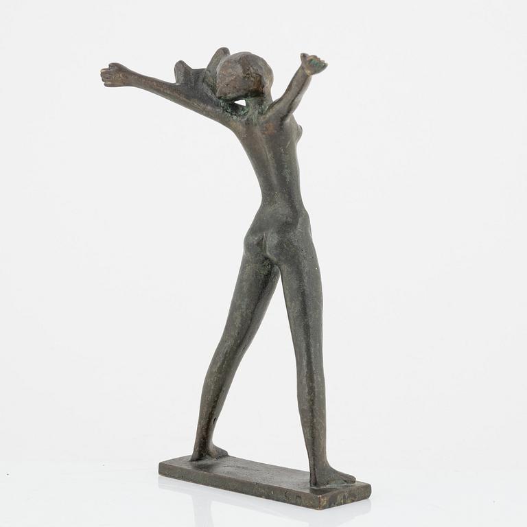 Stig Blomberg, a bronze sculpture, signed.