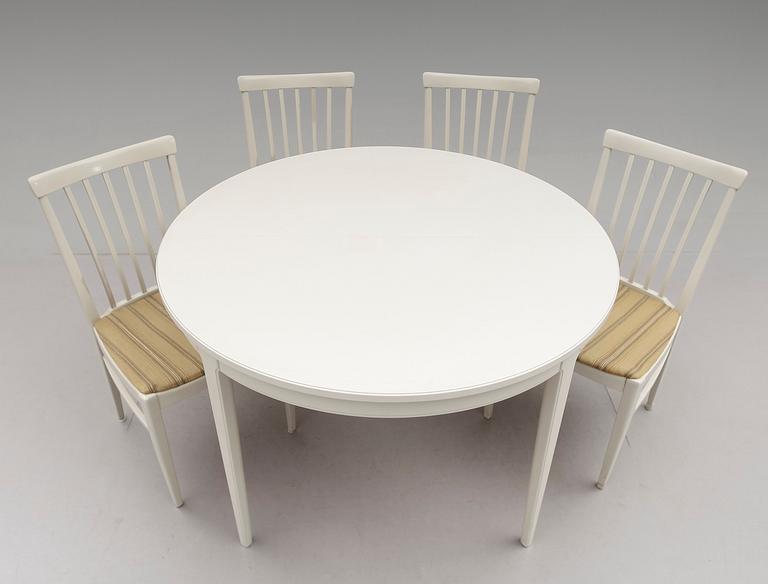 MATGRUPP, 5 delar, "Herrgården", Carl Malmsten, 1900-talets andra hälft.