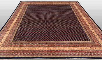 A carpet, Sarouk - Mir, around 385 x 280 cm.
