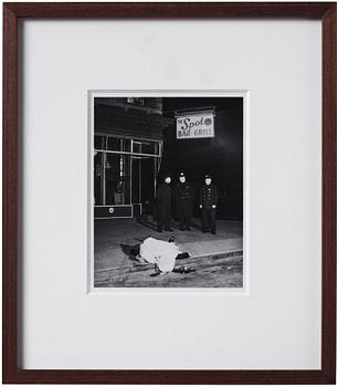 Weegee, "On the spot, December 9", 1939.